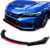 Aerofólio frontal Honda Civic G11 Preto Vermelho Para-choque - Imagem 10