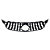 Grade Frontal Mercedes Classe C W205 AMG Black Piano Câmera - Imagem 10