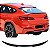 Spoiler Aerofólio Traseiro BMW X4 G02 Black Piano M Power M4 - Imagem 1