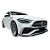 Spoiler Aerofólio frontal Mercedes Classe C W206 Black Piano - Imagem 5