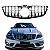 Grade Mercedes Classe C C180 C200 AMG Black Piano e Cromado - Imagem 1