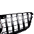 Grade Mercedes Classe C C180 C200 C250 AMG W204 Black Piano - Imagem 5