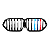 Grade BMW X6 M G06 Black Piano 3 cores Simples M4 (18 - 23) - Imagem 2