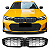 Grade Frontal BMW 320 330 340 GP Black Piano Cromado Diamond - Imagem 3