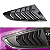 Scoop Window Louver Persiana Lateral Vidro Ford Mustang Preto - Imagem 9