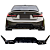 Difusor traseiro e Ponteira dupla BMW Série 3 M Black Piano - Imagem 4