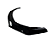 Aerofólio Frontal Ford Mustang GT 2024 Preto Metálico Saia - Imagem 9