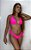 Biquíni Safira Rosa Neon Com Argola - Imagem 3