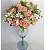 Taça Vidro Decorativa Nápoli Vaso 50x20 cm Decoração Casa Festa Plantas Cerimonia Unidade - Imagem 6