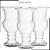 Vaso de Vidro Grande para Festa-Itália-45 cm - Imagem 1