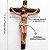 Crucifixo Resina Jesus Cruz Resina Luxo Feito a mão - Imagem 4