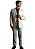 Terno Slim Gabardine Cor Areia - Imagem 2
