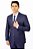 Terno Slim Poliviscose Cor Azul Marinho - Imagem 2