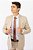Terno Slim Poliviscose Cor Bege/Areia - Imagem 2