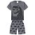 Pijama Infantil Menino Camiseta Bermuda - Imagem 1