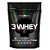 3 Whey Protein Refil 1800g - Black Skull - Imagem 1