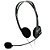 Fone de ouvido, Headset Multilaser estéreo com fio, Preto P2 PH002 - Imagem 1