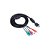 Cabo Vídeo Componente Compatível Com PlayStation 3 PlayStation 2 HDTV - Imagem 3