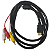 Cabo Hdmi Macho P/ Rca Conversor De Áudio E Vídeo 1,5m - Imagem 1