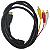 Cabo Hdmi Macho P/ Rca Conversor De Áudio E Vídeo 1,5m - Imagem 2