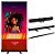KIT 10 Porta Banner Roll Up Preto 80 X 200cm Suporte Black Retrátil Bolsa - Imagem 1