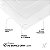 KIT 3 Chapa Ps Branco Tricamada Poliestireno Placa 2x1 Metros 2mm - Imagem 2
