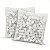 200 Ponteira Para Banner Branca 19mm 3/4 Faixas Acabamento - Imagem 1