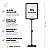 Pedestal Porta Preço Cartaz A4 Oferta Display Regulagem - Imagem 5