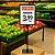 Kit 2 Pedestais Porta Preço Cartaz A4 Oferta Display Regulagem - Imagem 4