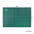 Base De Corte A3 30x45cm Tapete Dupla Face Estilete Exfak Verde-escuro - Imagem 4