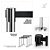 Pedestal Organizador Fila Cromado Fita Preta 2m Retrátil - Imagem 5