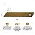 Kit 100 Lâminas Gold Estilete Profissional 18mm Em Aço Carbono - Imagem 3