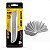 Estilete Metal Trapezoidal 18mm Profissional Com 10 Lâminas KIT - Imagem 1
