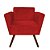 Poltrona D'Rossi Decorativa - Imagem 1
