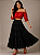 Saia Preta com detalhes em Renda: Versatilidade para a Moda Casual e Umbanda! - Imagem 2