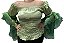 Blusa Estilo Ciganinha com Manga Longa Moda Cigana Verde - Imagem 2