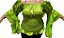Blusa Estilo Ciganinha com Manga Longa Moda Cigana Verde Limão - Imagem 1
