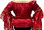 Blusa Estilo Ciganinha com Manga Longa Moda Cigana Vermelho - Imagem 2
