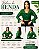 Blusa Bolero Estilo Ciganinha Verde Transpassado - Imagem 6