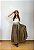 Saia longa boho chic estilo com 10 metros de roda Marrom - Imagem 3