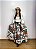 Saia Longa Estilo Boho Chic Moda Cowboy Modelo Luxo - Imagem 3