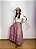 Saia Longa Estilo Boho Chic Moda Cowboy Modelo Luxo - Imagem 4