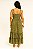 Vestido Longo Modelo Luxo Bordado Moda Indiana - Imagem 3