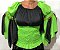 Blusa Estilo Véus Ciganinha com Manga Longa Moda Cigana Verde - Imagem 4