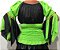Blusa Estilo Véus Ciganinha com Manga Longa Moda Cigana Verde - Imagem 2