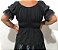 Blusa Estilo Ciganinha com Manga Curta Moda Cigana Laranja - Imagem 3