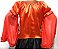 Blusa Estilo Ciganinha com Manga Longa Moda Cigana Vermelho - Imagem 2