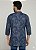 Bata Camisa Masculina Indiana Estampada Moda Boho - Imagem 2