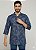 Bata Camisa Masculina Indiana Estampada Moda Boho - Imagem 1