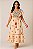 Vestido Longo Modelo Luxo Bordado Moda Indiana - Imagem 1